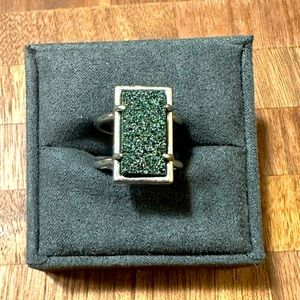 Kendra Scott Green Lennox Ring.